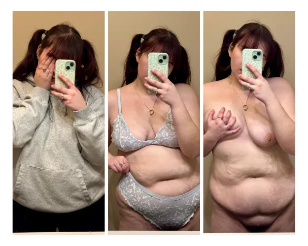 comfy clothes & pigtails