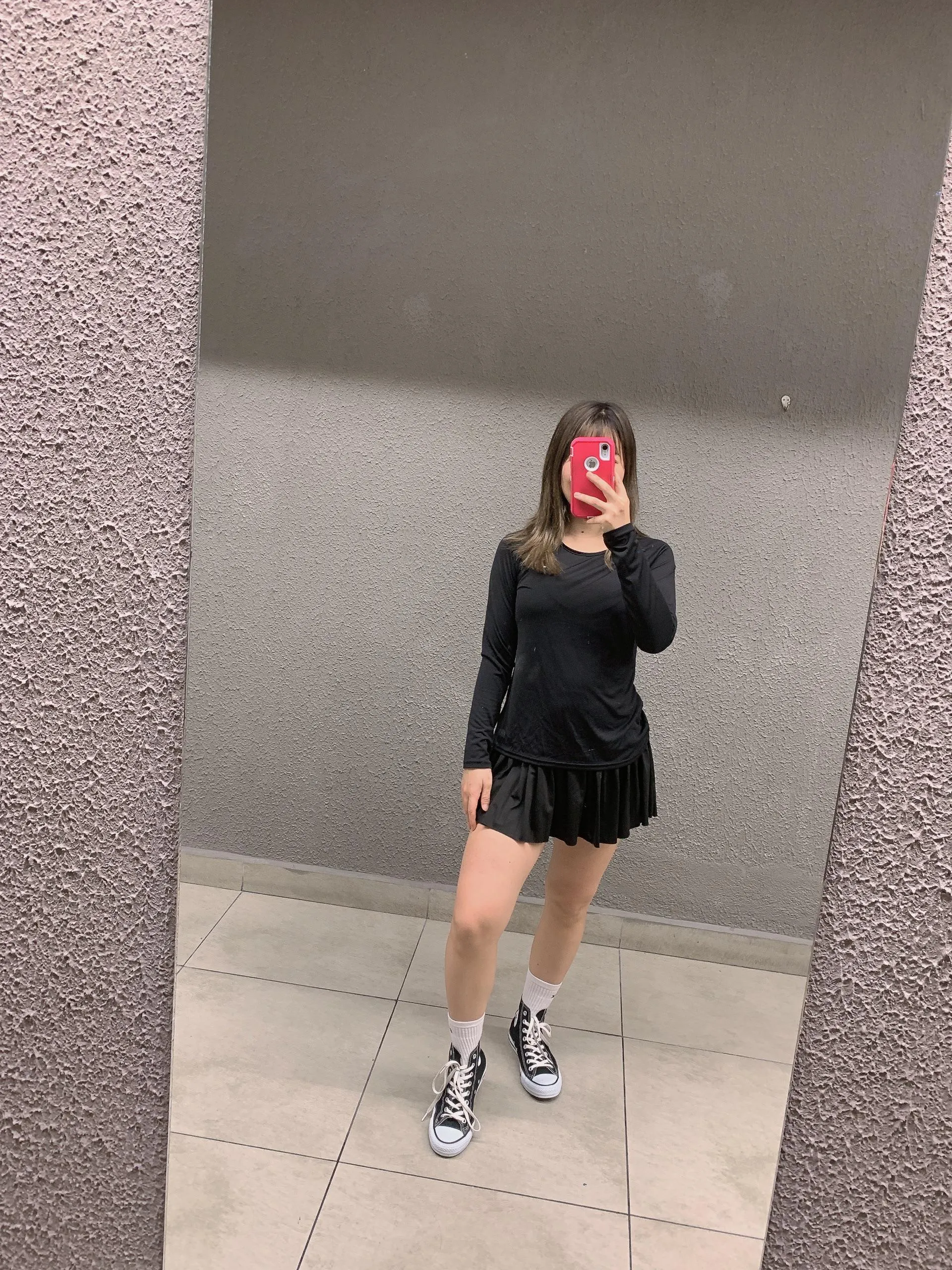 Cute black gym outfit