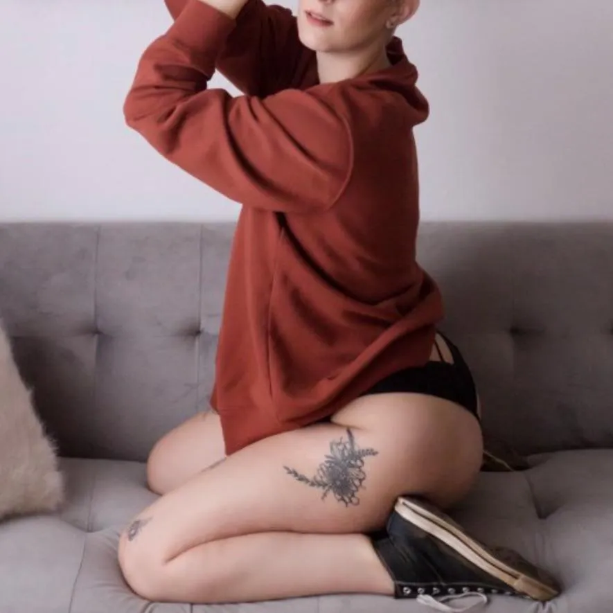 Fat ass and dirty shoes