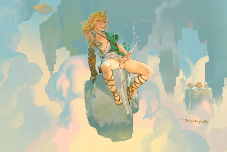 Link in the clouds (Winton Kidd)