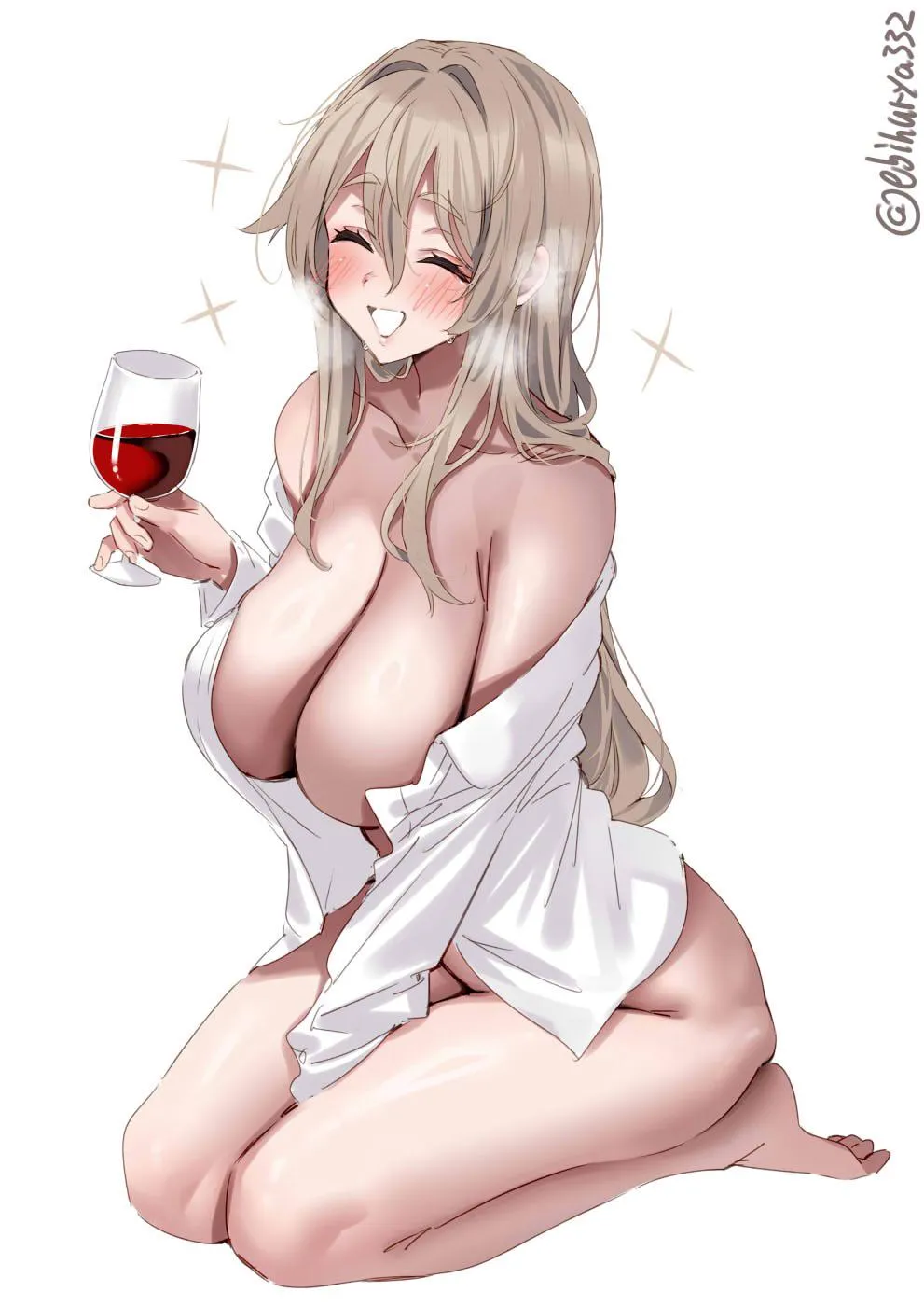 Pola wearing your shirt