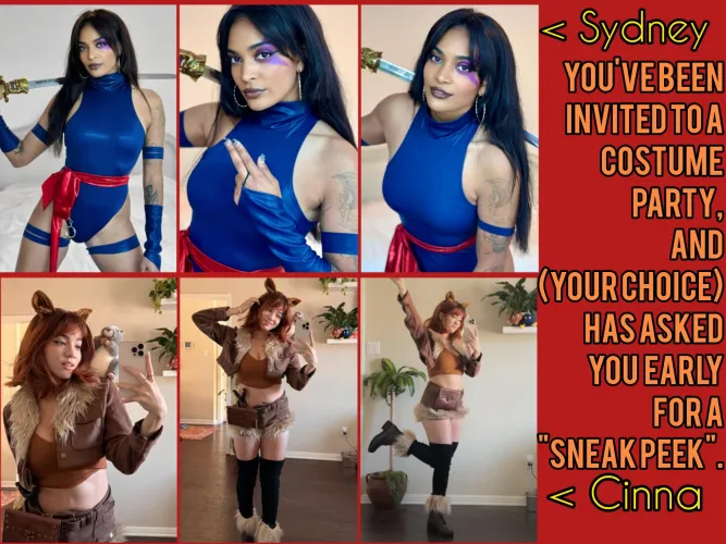 SYDNEY x CINNA, who would you rather?