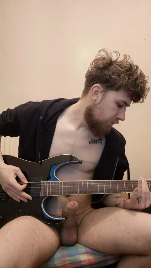 The prize for knowing this signature guitar is being grabbed by the neck and fingered