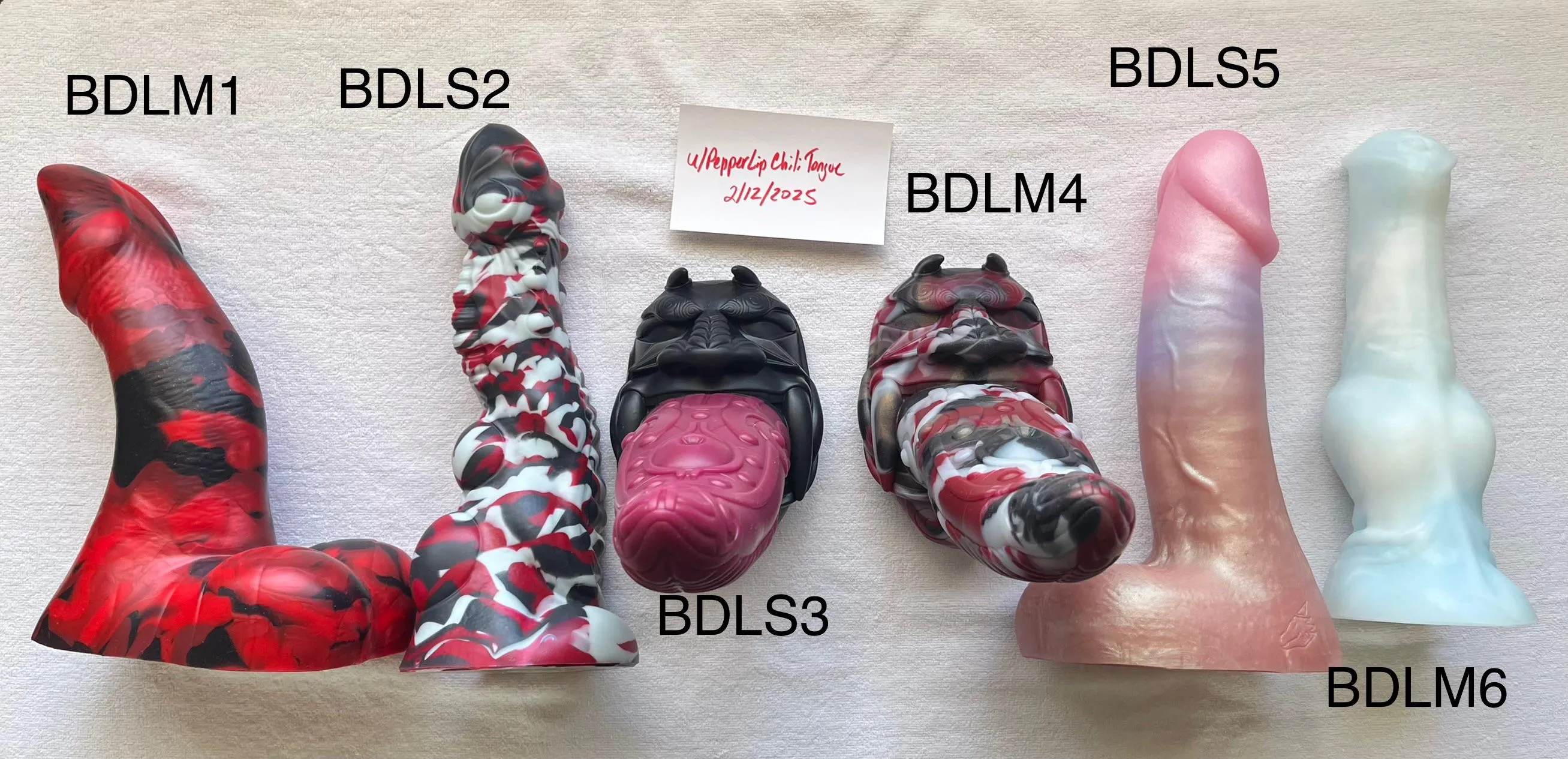 WTS Large Bad Dragon Toys Free Shipping CONUS - See OP Comments for the Details)