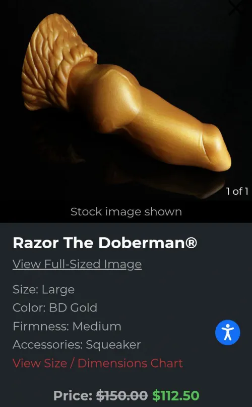 You've heard of the golden globe, but what about the golden dick? (L/m Razor from BD)