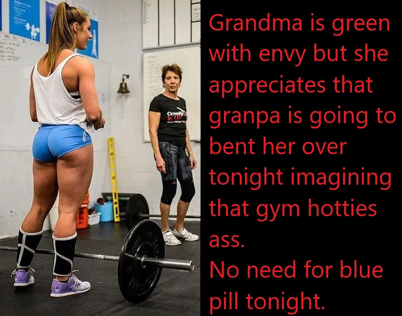 As a golder quean, this so true. I'm so glad me(63f) and him(35m) can talk about without shame at night. Do you talk about gym hotties with your man?