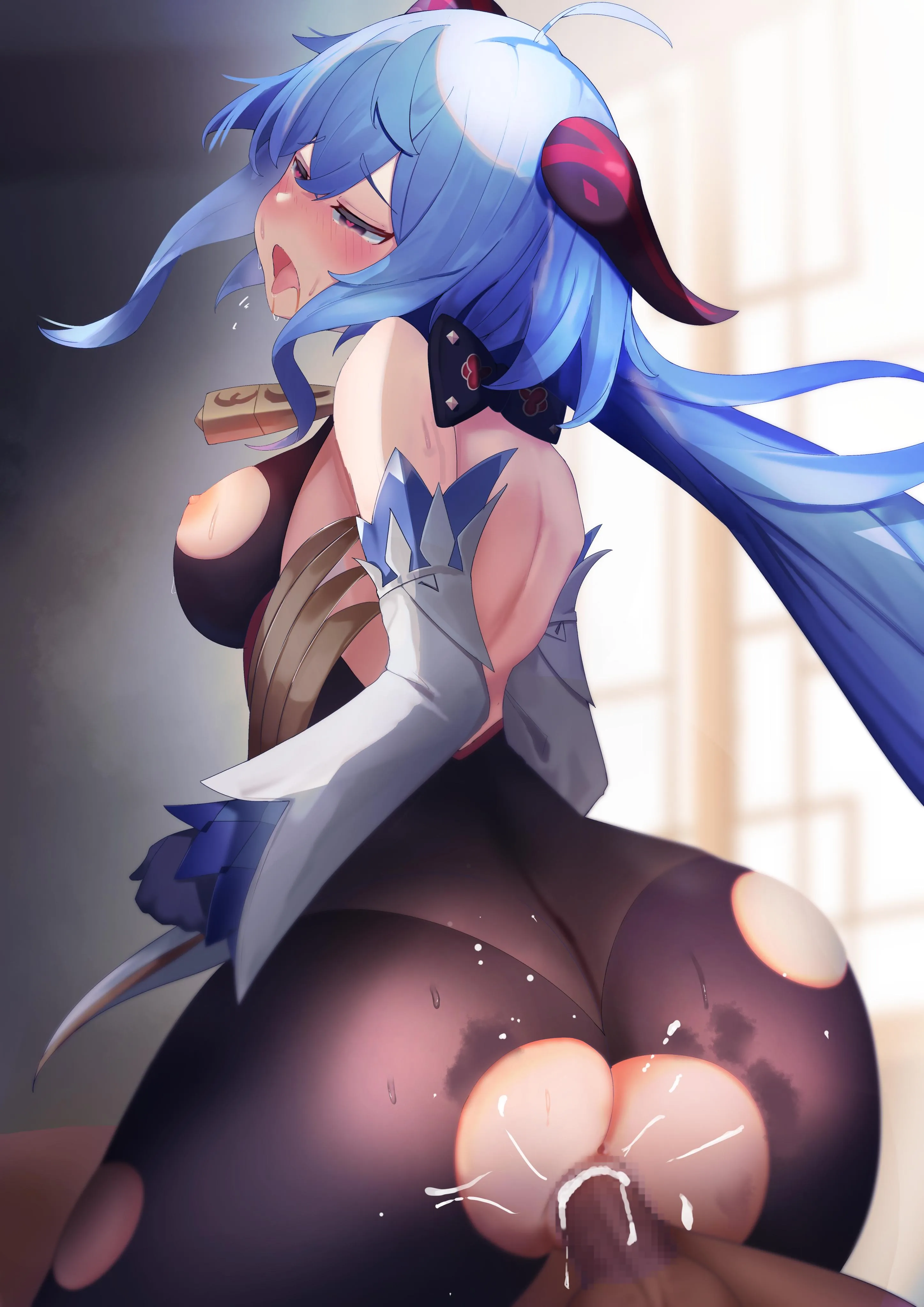 Daily Ganyu Lewdie #1136 Rough Riding~