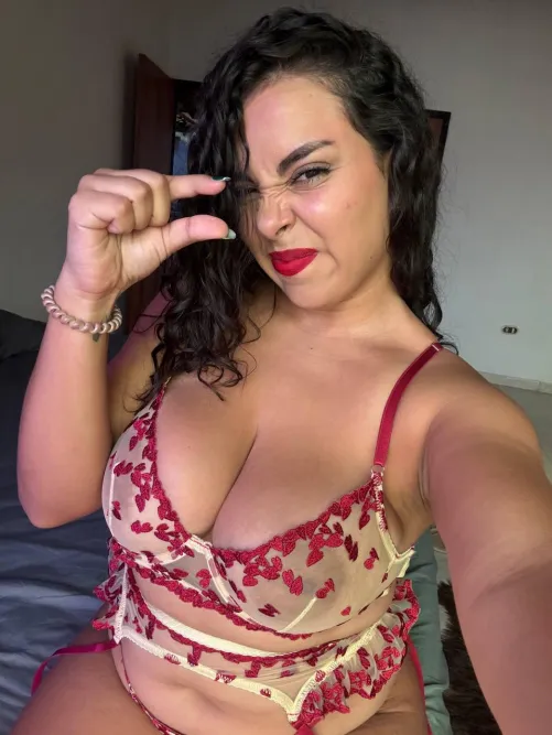 Do you really think you can satisfy someone with that size?