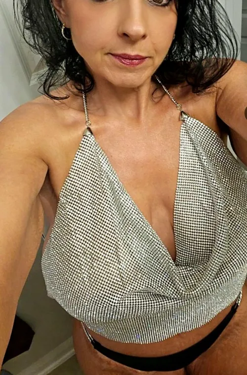 (F55) Still one of Grandma's favorite tops. No bra needed