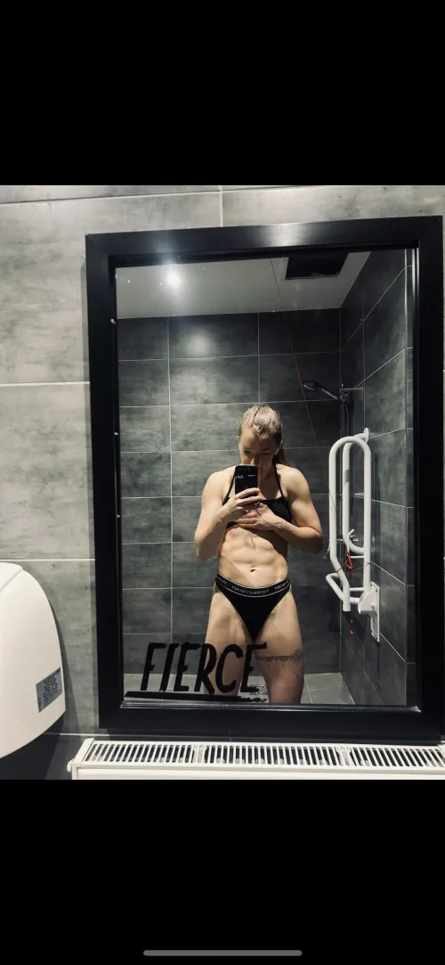 feeling so ripped now