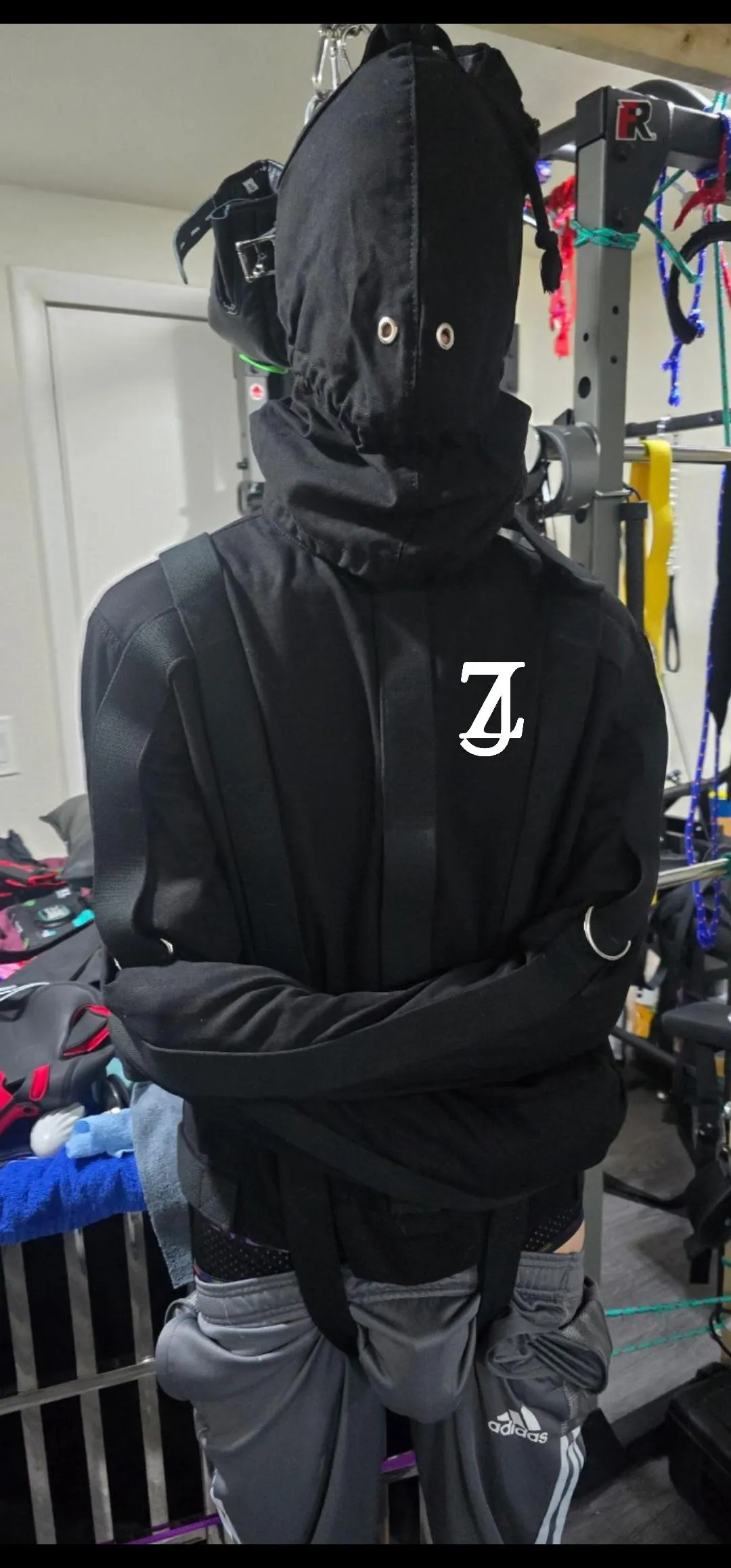 First time in a straightjacket