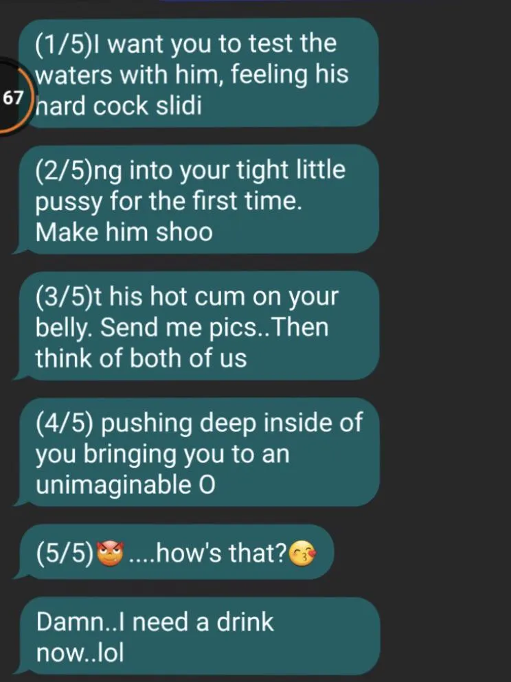 From the husband to his hotwife shortly before he came over