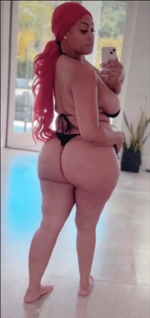 I'm home alone with my fat ass