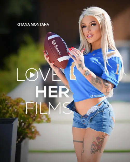 Kitana Montana is all set for the biggest superbowl. 🏈

@kitanamontana
 
@loveherfeetcom