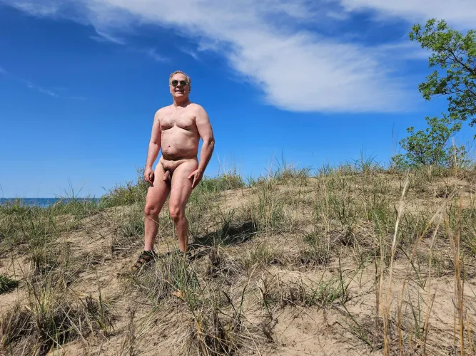 Looking forward to outdoor clothes-free