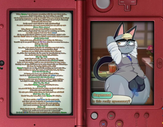 Okay, maybe your kinks are getting in the way of business. But who wouldn't do the same if they were the boss of a bunch of shortstack furries? [Gay] [Size Difference] [Shortstack] [Animal Crossing] [Raymond]