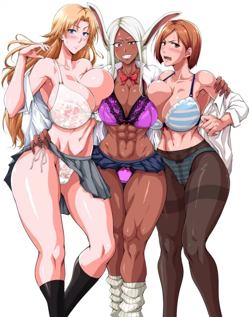 Rangiku, Mirko and Nobara