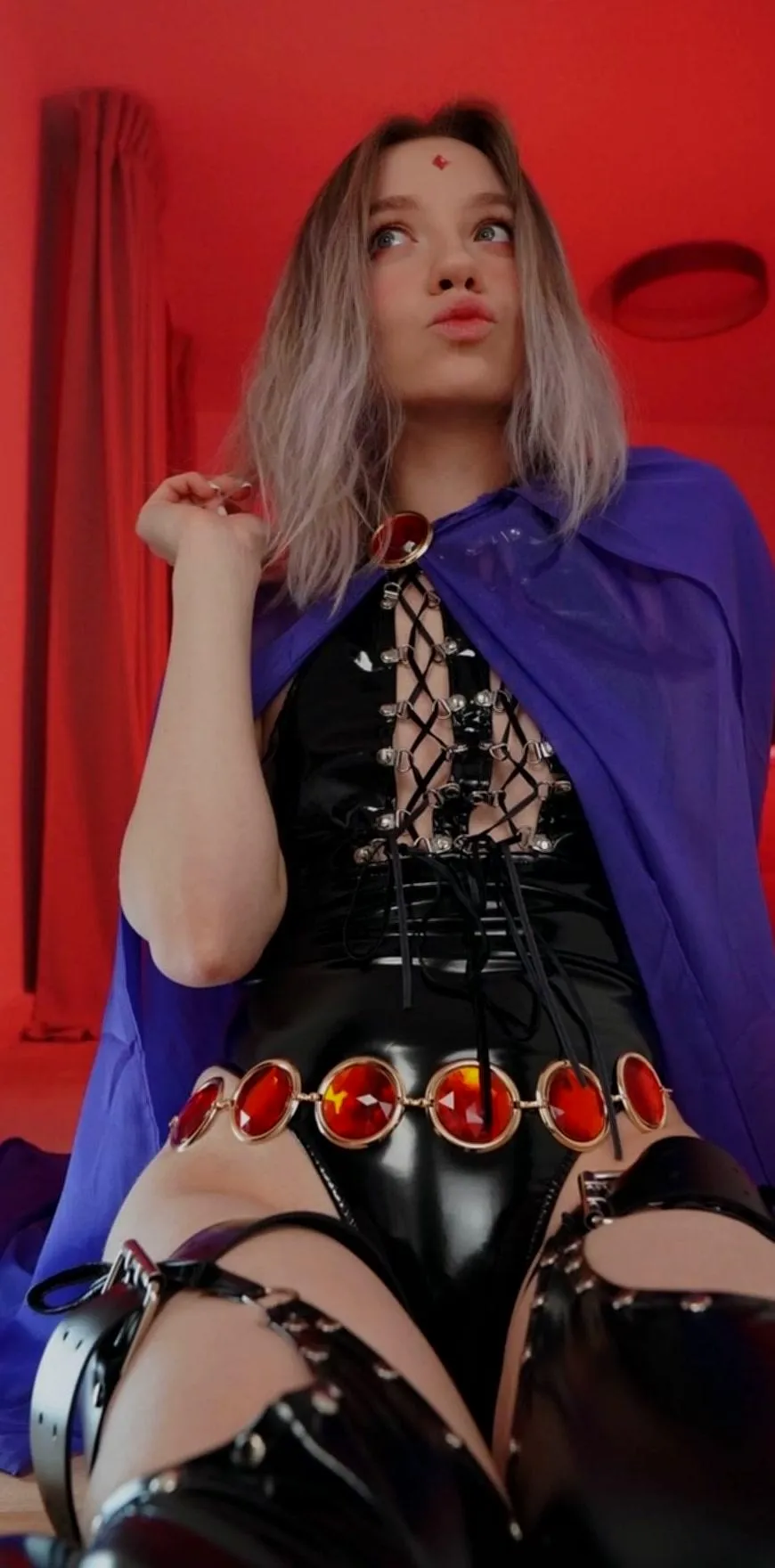 Raven from Teen Titans by ShyVelvetRose