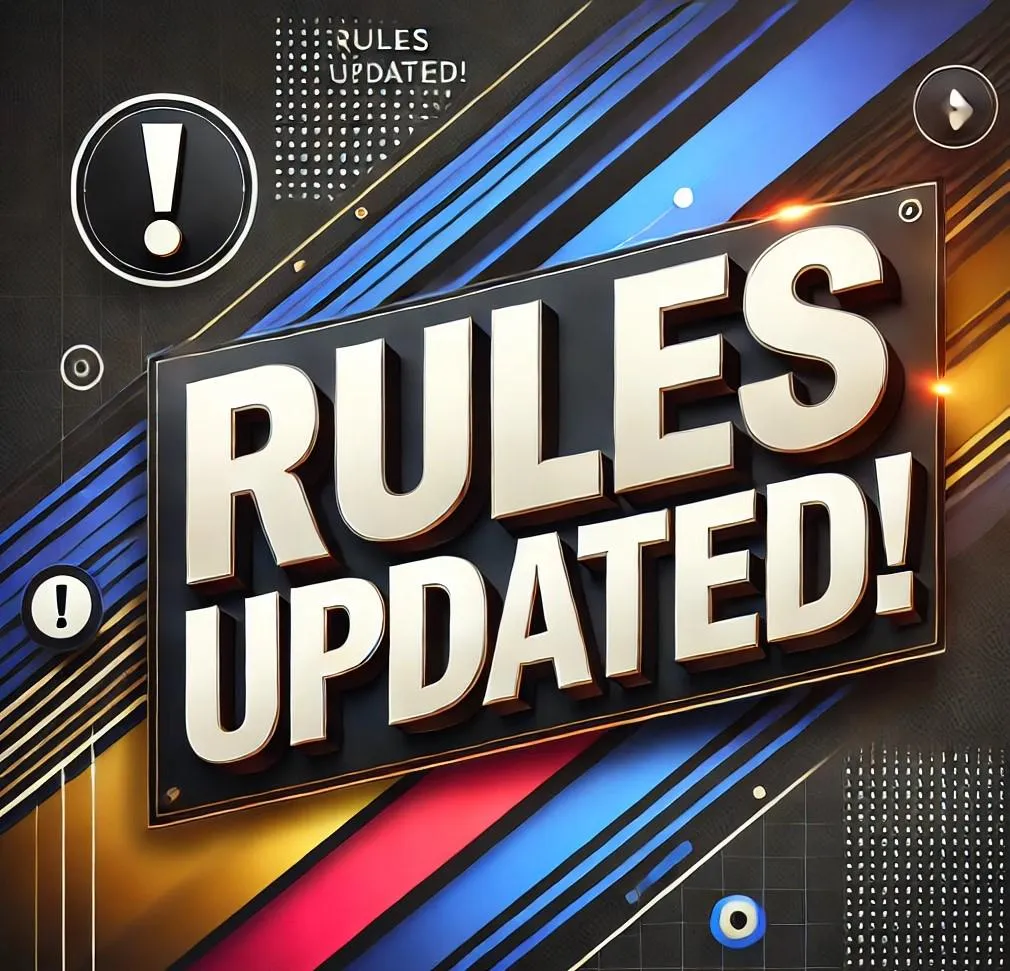 Rule updated. Please read up!
