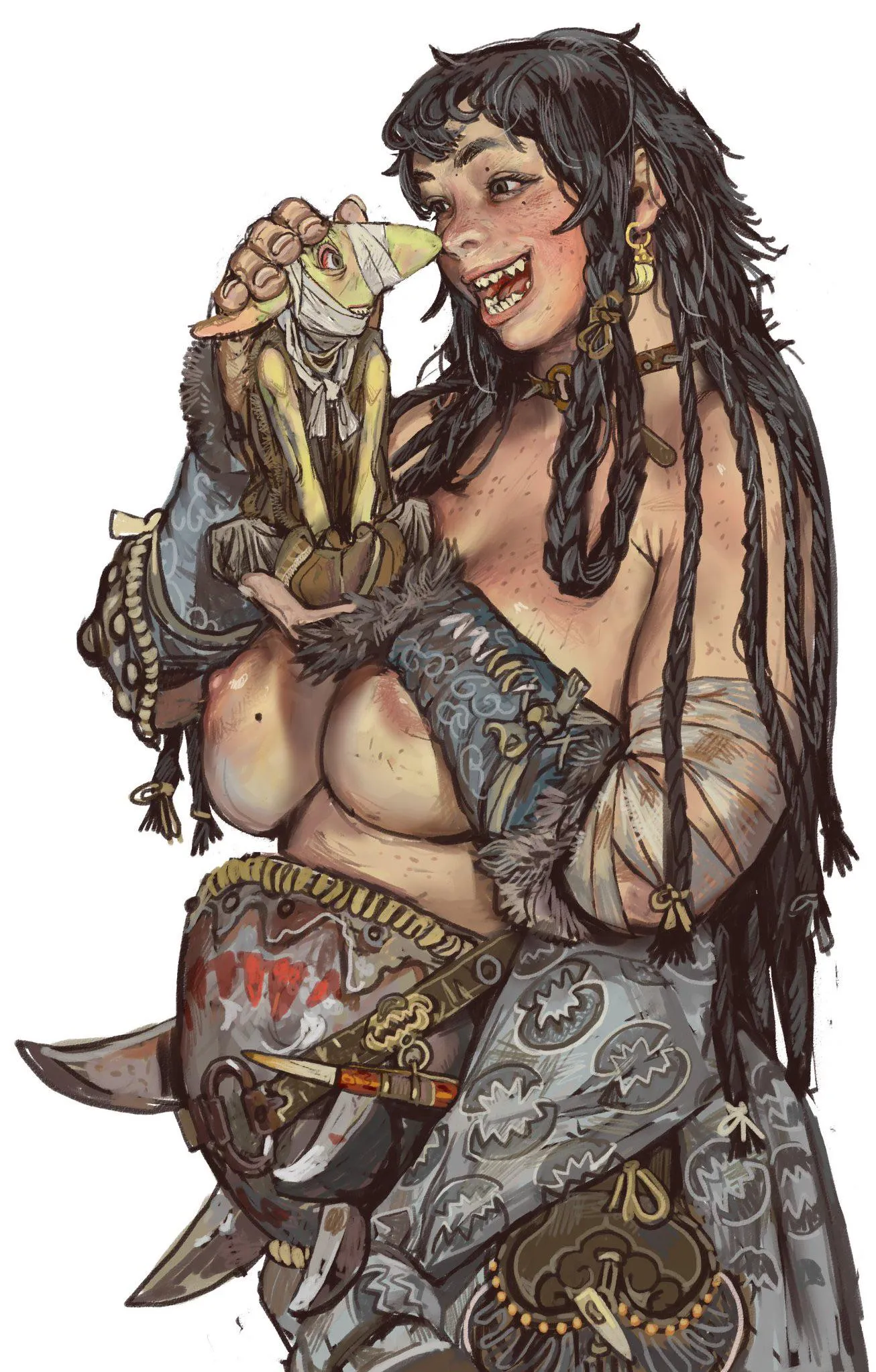 The Ogre’s Pet by mossacannibalis