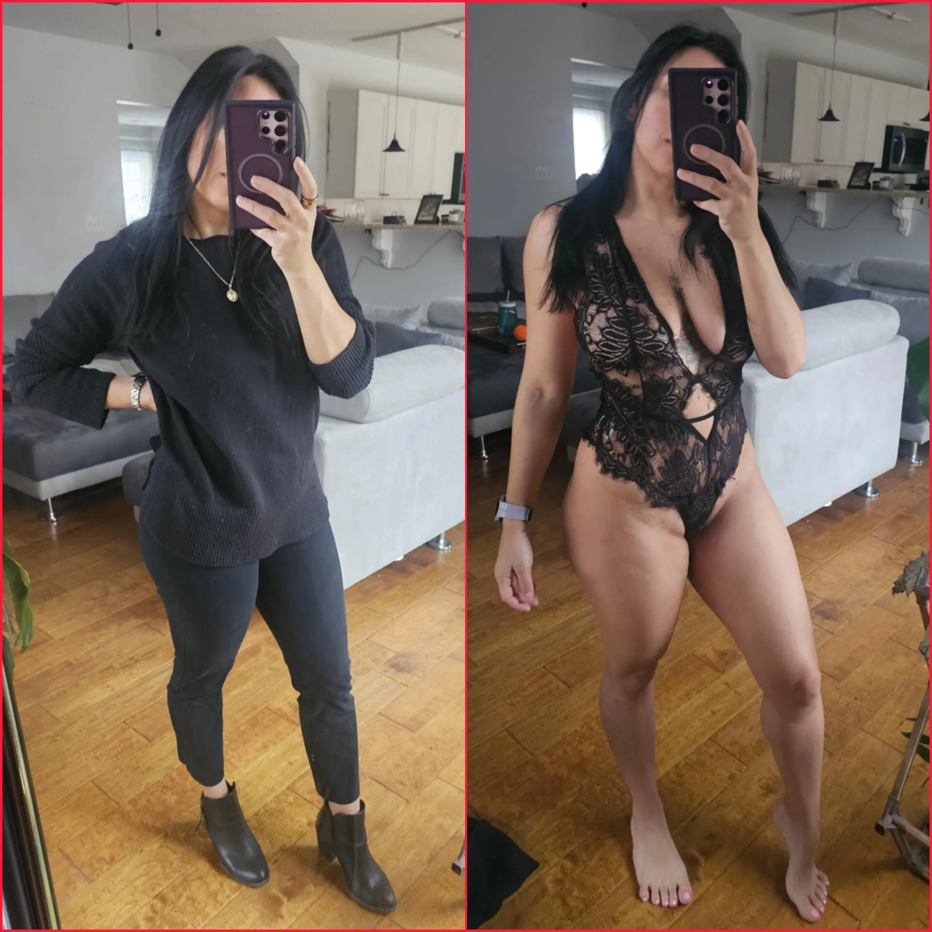 Today's choice of lingerie (f)