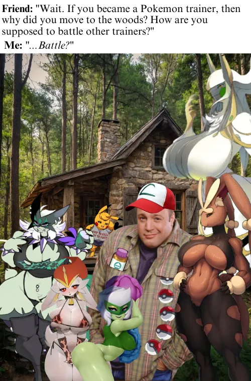 What's a man to do, when the laws are restricting him from living out hiswholesome Poke-thot fantasy?