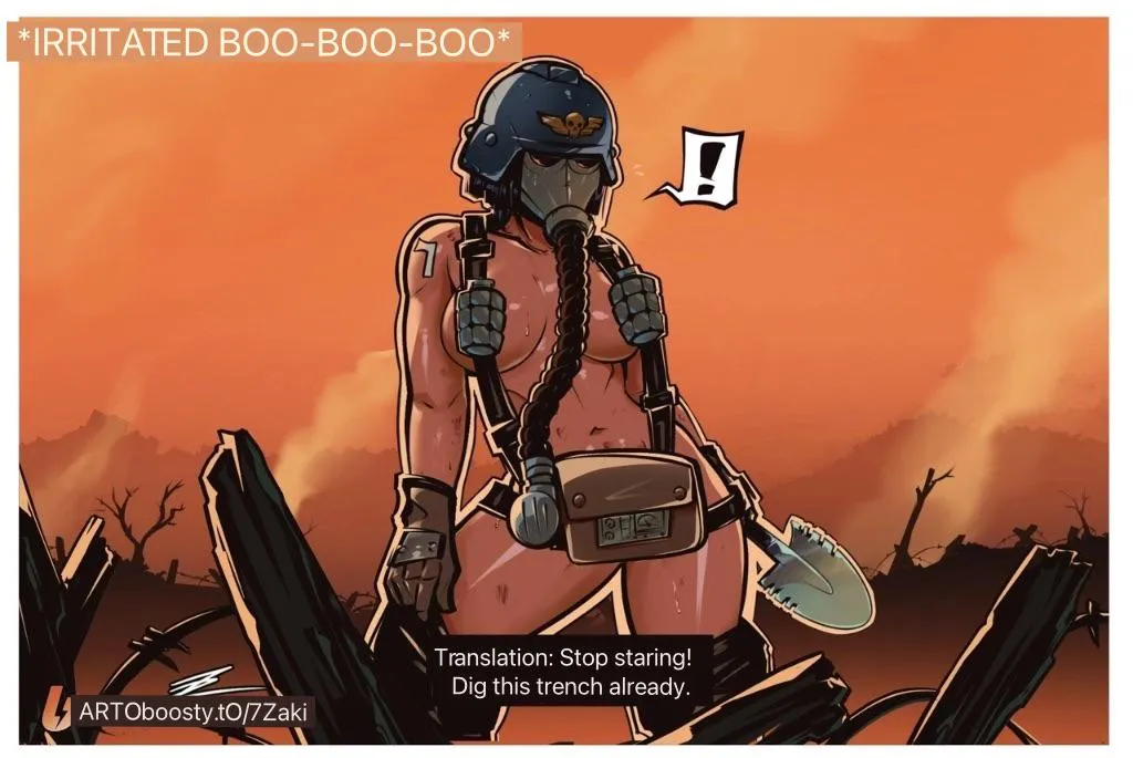 You will dig the trench by 7ZAKI