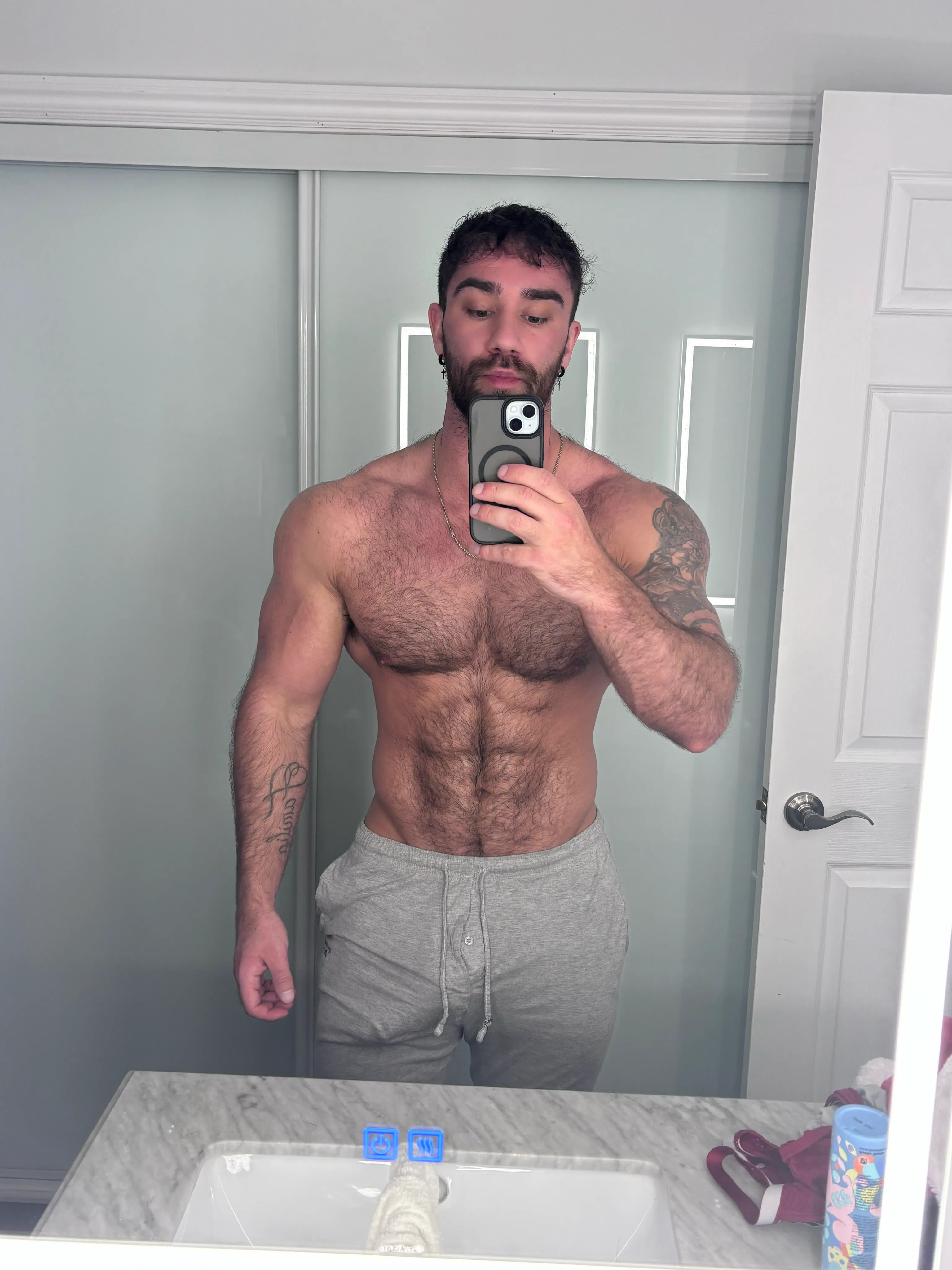 Can't go out because it's bulgin'