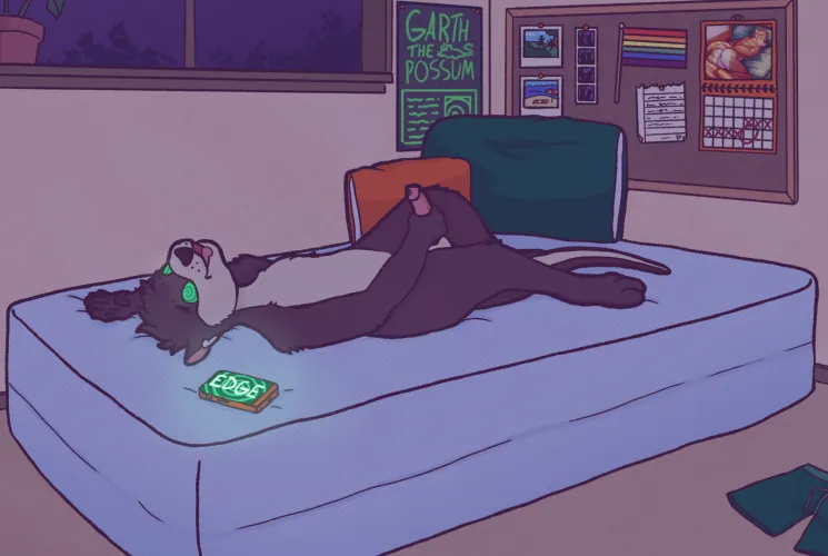 Edging the Otter (garththepossum)