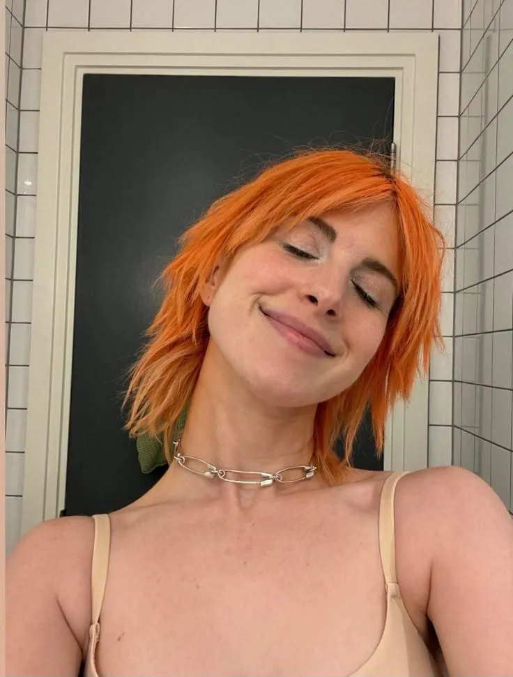 Eyes closed and smiling...