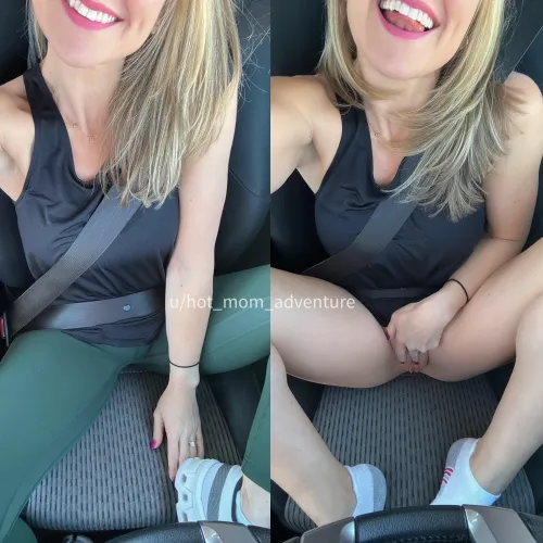 Fun moms drive around without pants…clearly I’m fun…lol