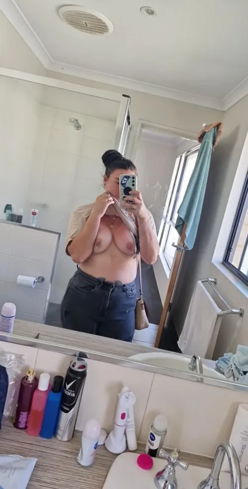 Hate having to wear clothes out. (F)