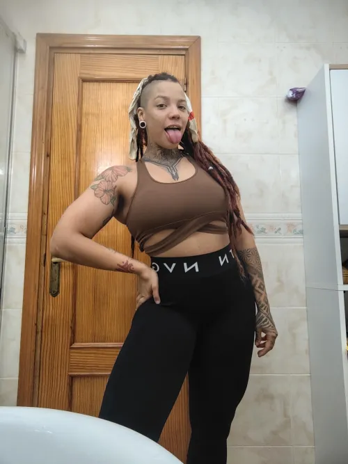 My smells after training are very divine