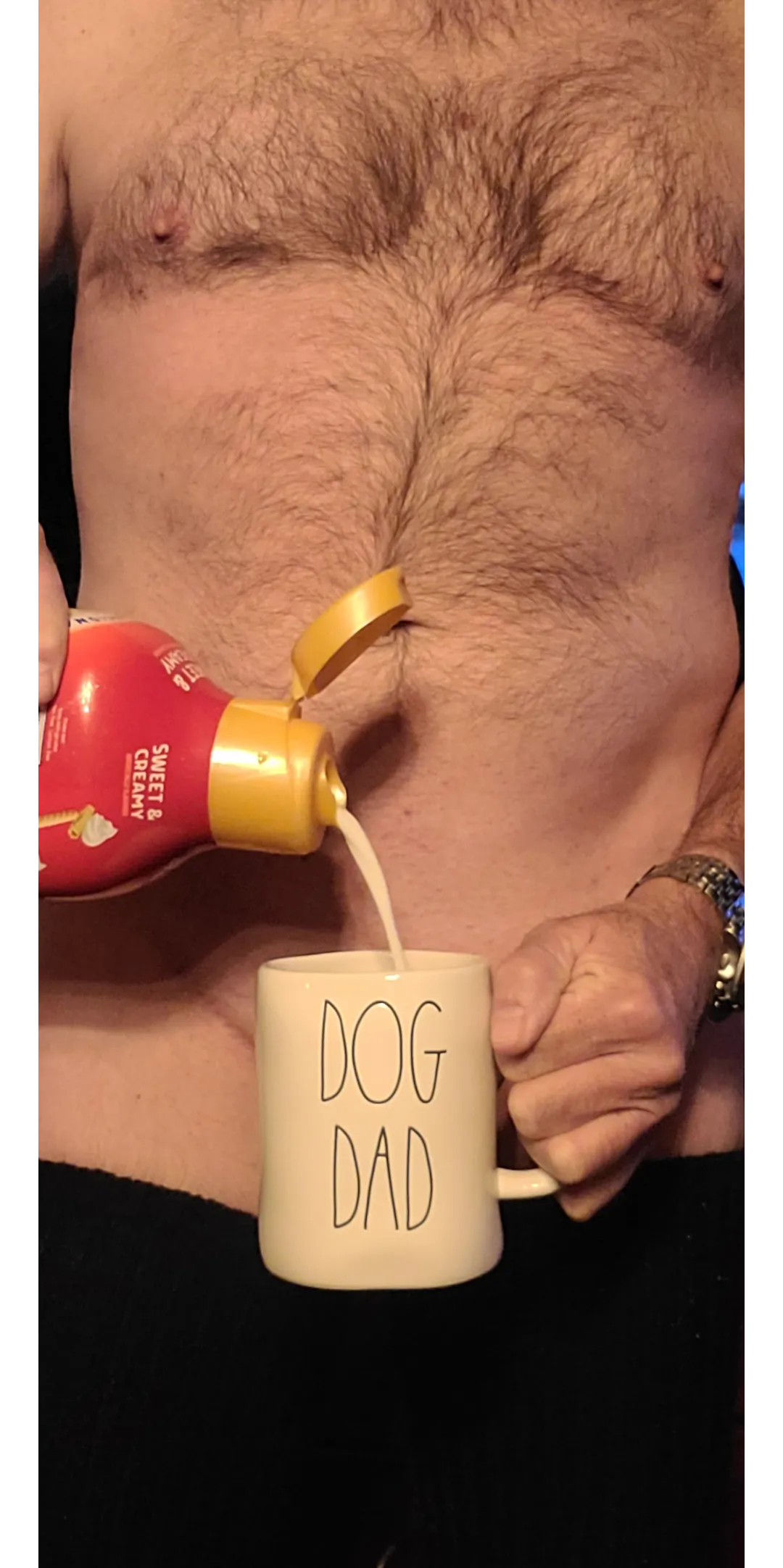 Tall socks because it's cold outside. 🐕