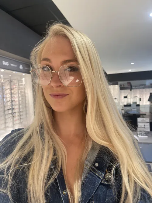 We are fogging up my glasses.