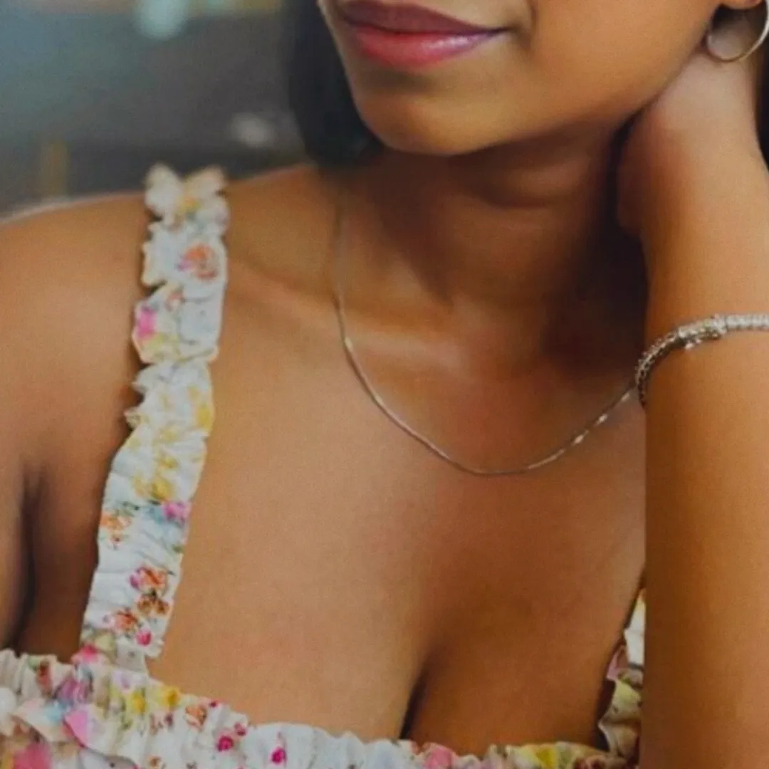 A cat licked my tits