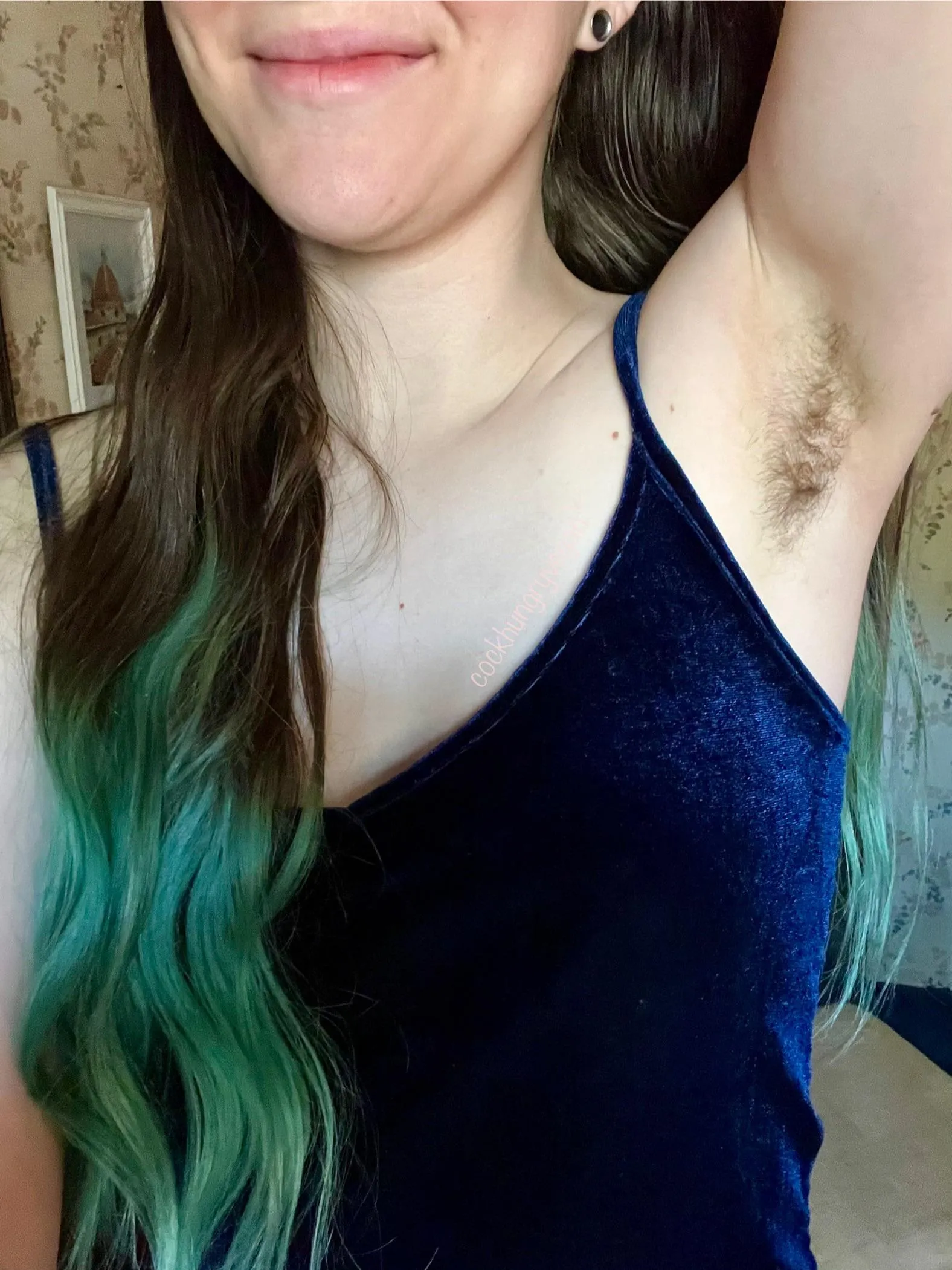 How my pits look after a trim