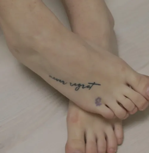 i love getting compliments on my feet