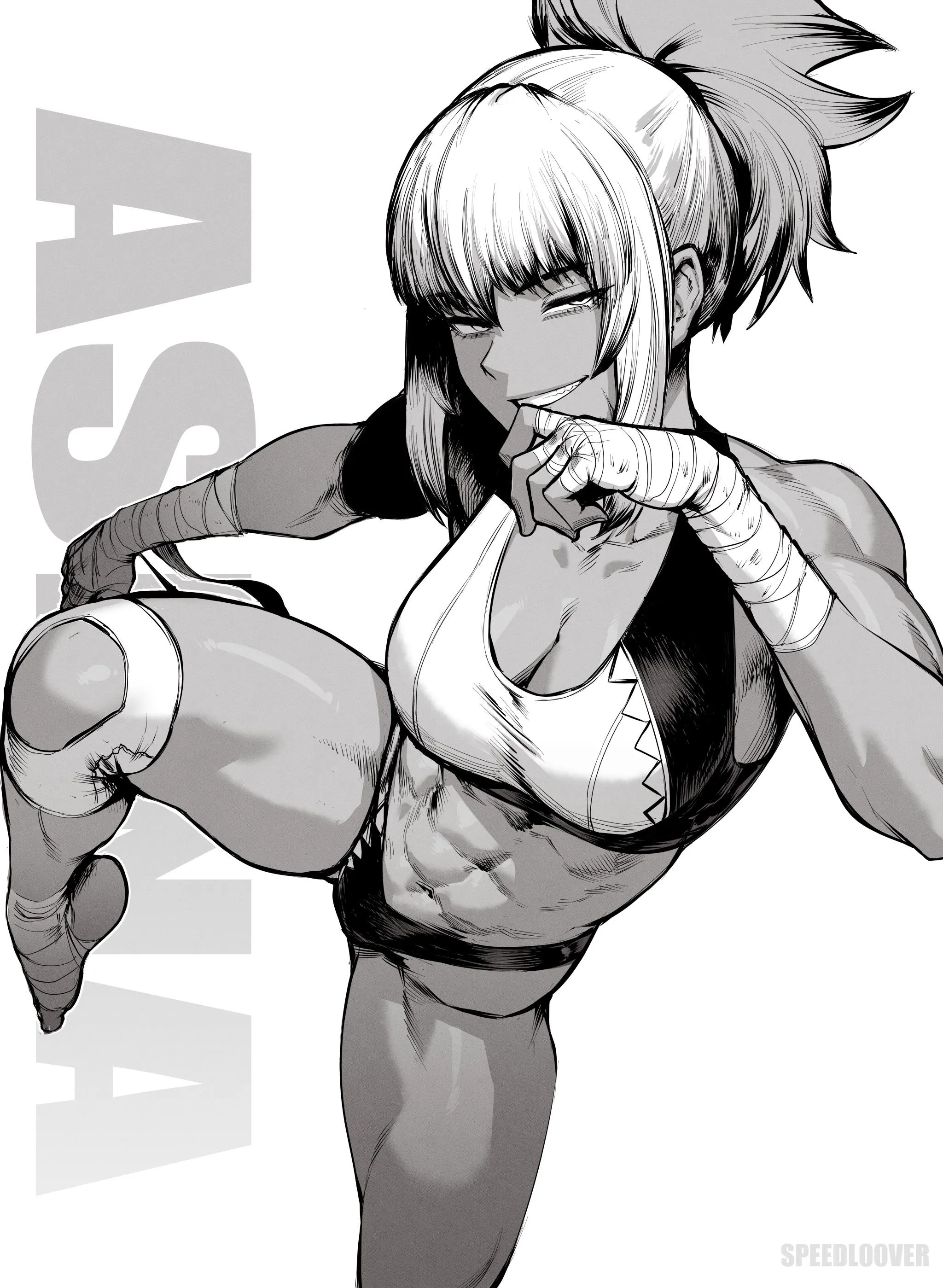 Kickboxing Girl [SpeedL00ver]
