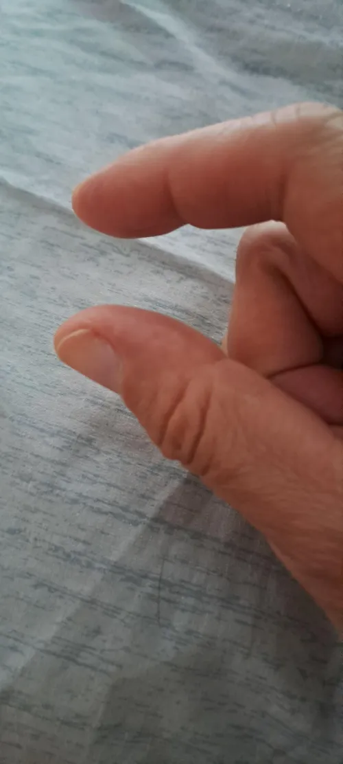 My finger is bigger than your shrimp