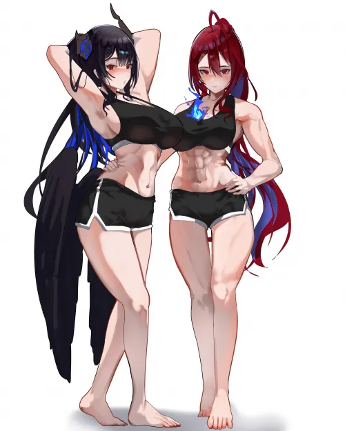 Nerissa & Elizabeth (Daaku) [Hololive]