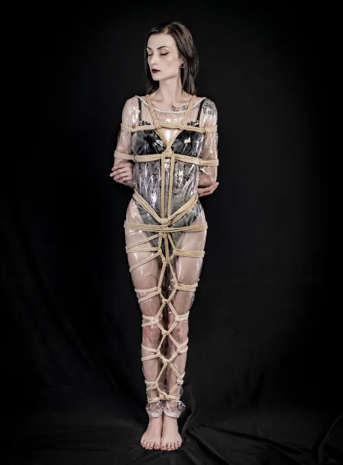 She's bound, and so happy! [OC]