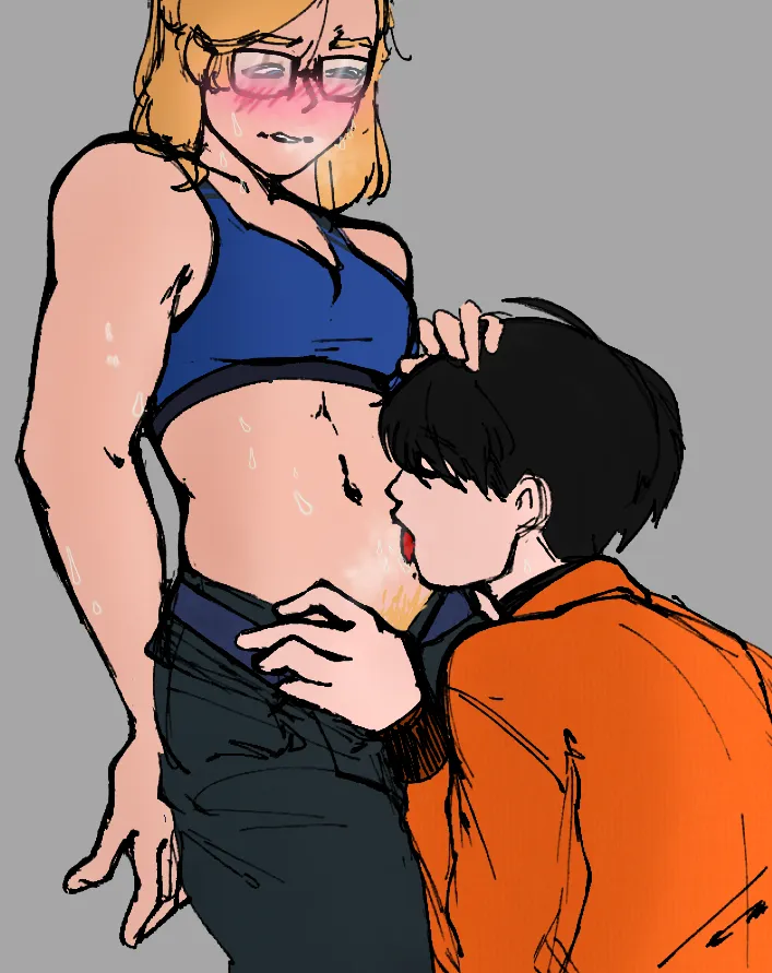 So i Colored a u/CuKnite32 Sketch (SCP-105 and SCP-105-C)