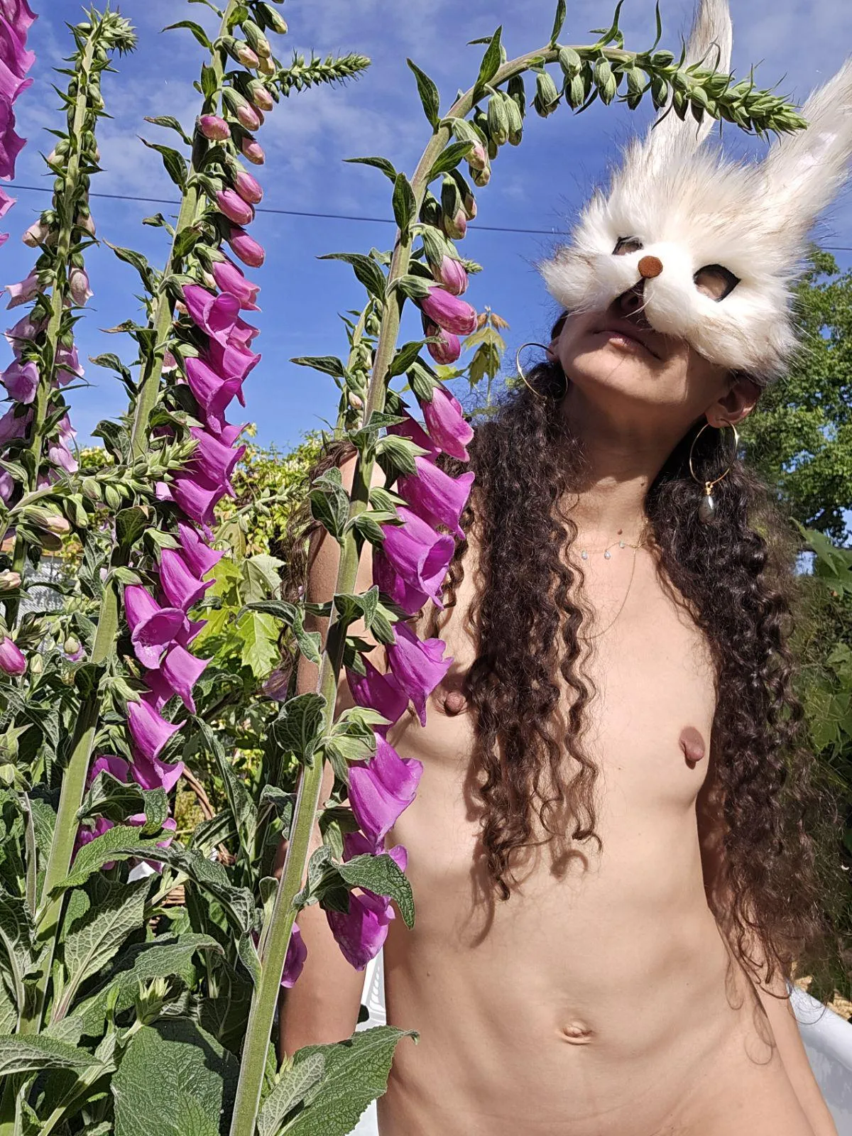 The flowers are home for me