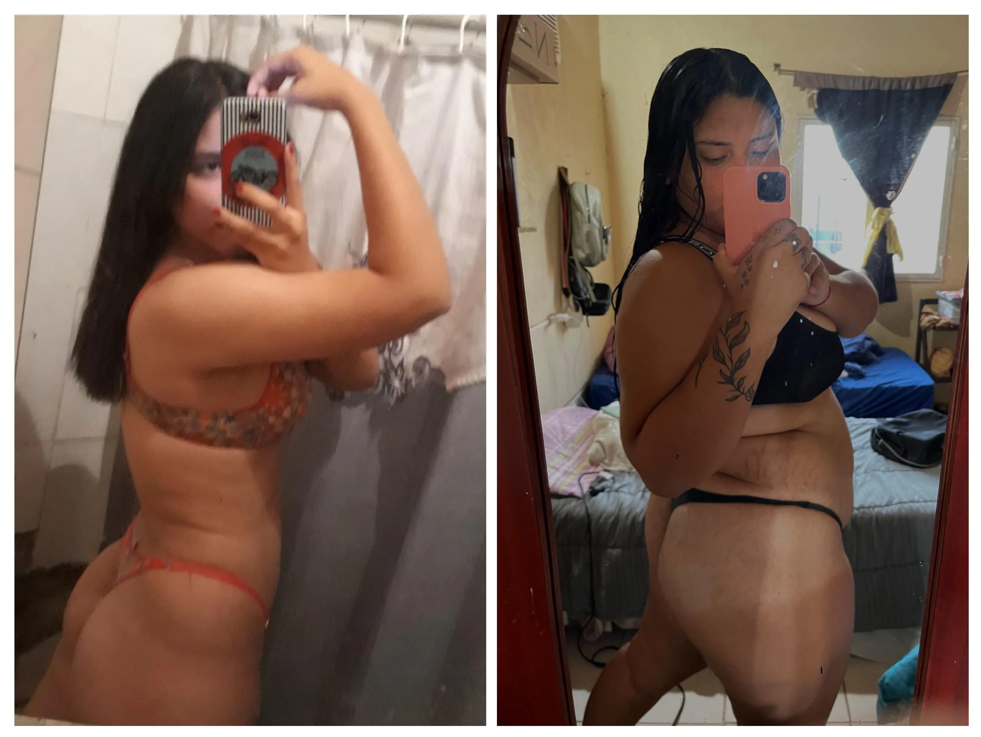 This before and after is so hot