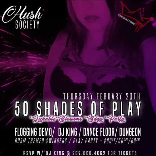 We still have spots open for tonight, HUSH Society!