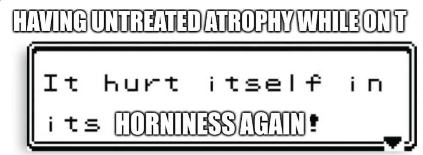 Your boy is straight up not having a good time