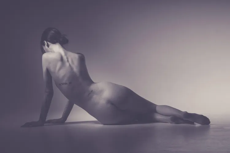 From behind with low light