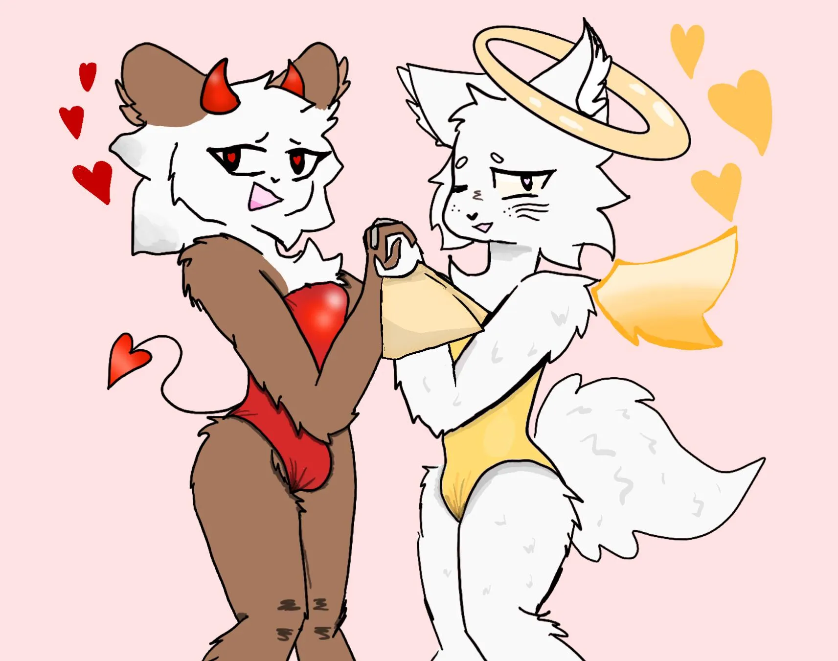 Heaven or hell? (Redrawn)