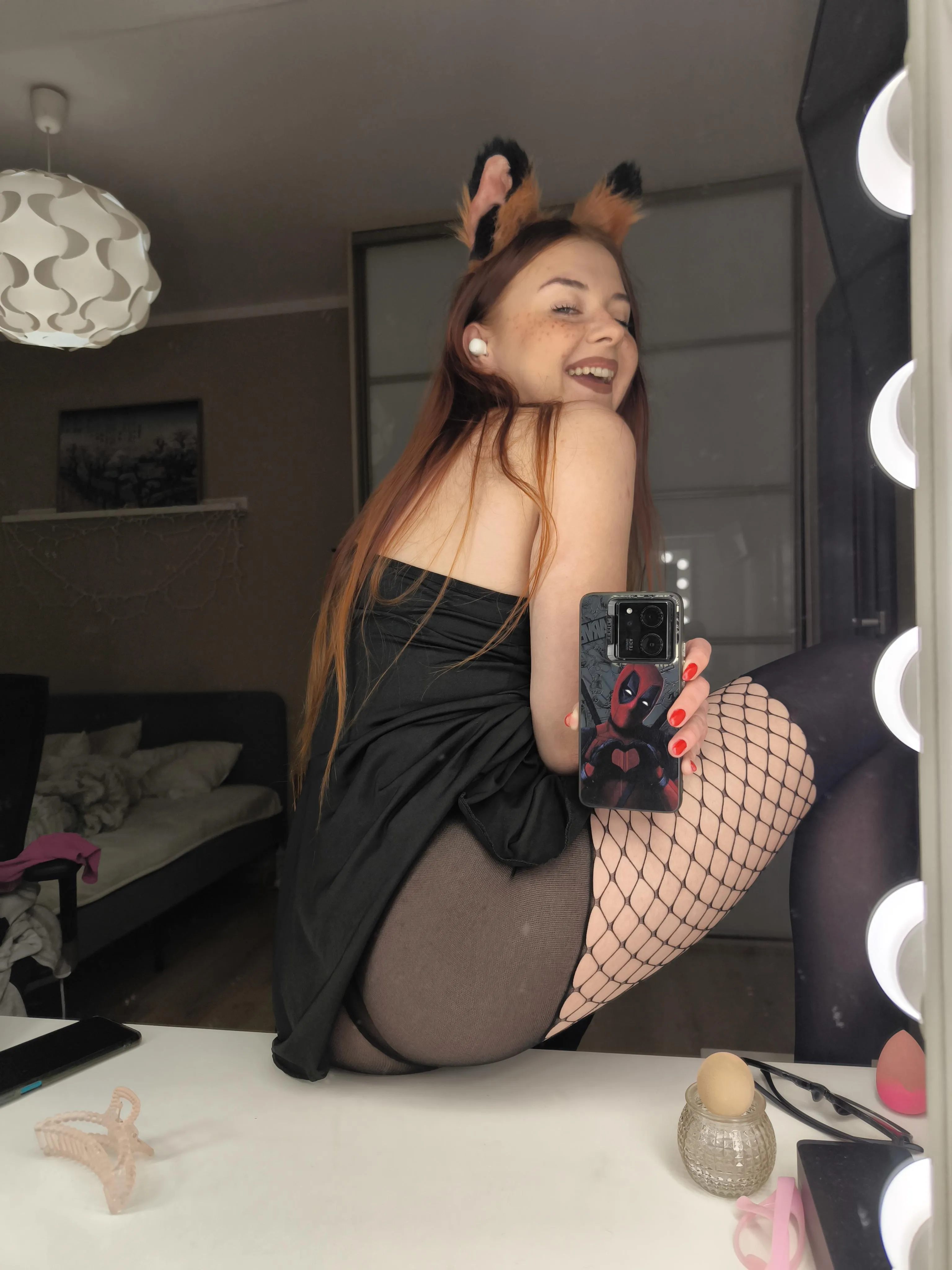 I swear this was supposed to be a cute photo, but here we are